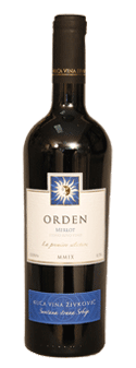 House of wines Zivkovic Orden Merlot